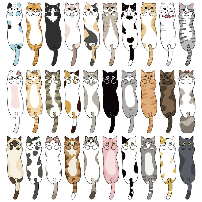 【集合】岐遇ブックマーク猫芸術ブックマーク集漫画かわいいメッセージブックページ学生を挟んで読む|undefined