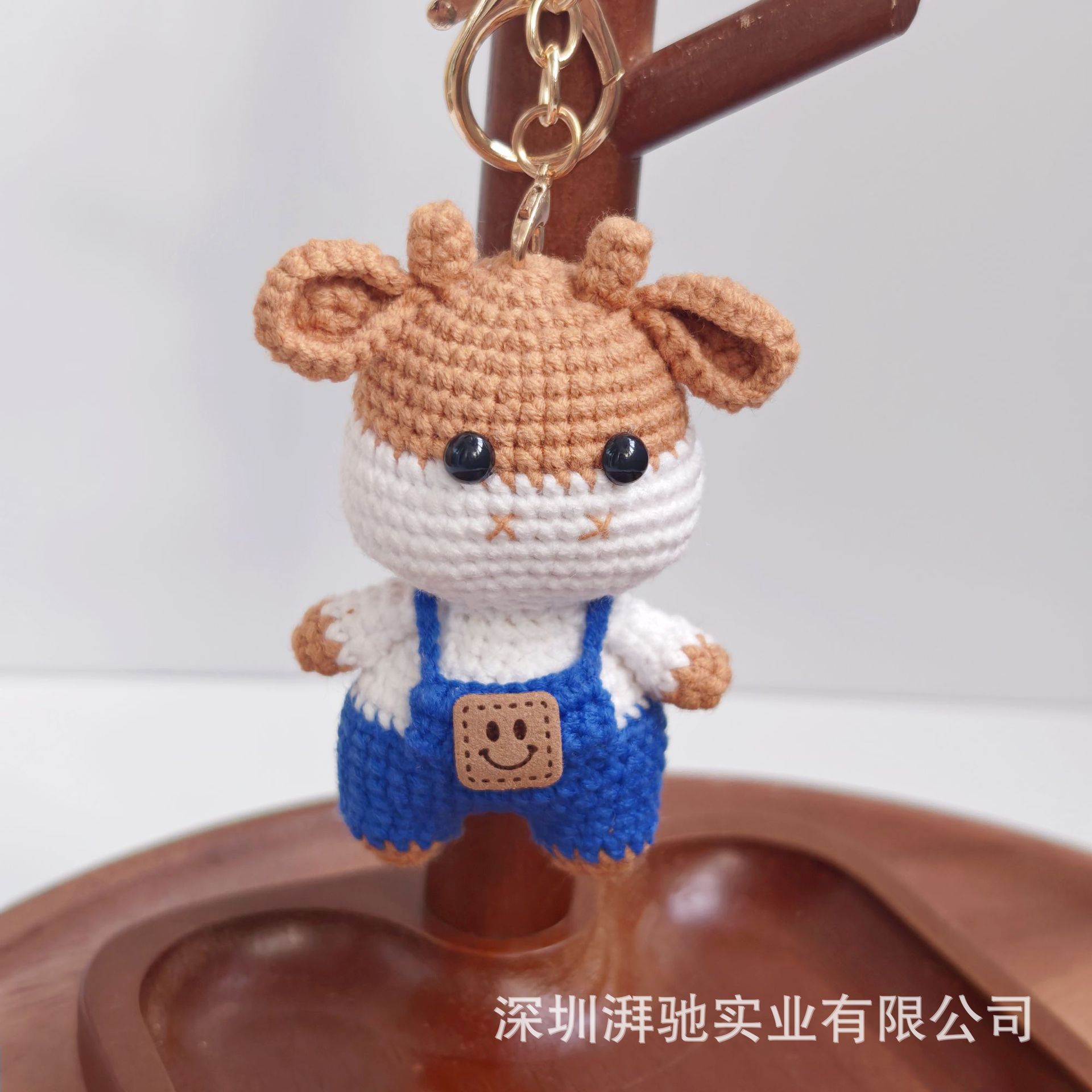 Colgantes de animales del zodiaco tejidos a mano, muñecos de lana hechos a crochet, accesorios decorativos para bolsos, regalos al por mayor y al detalle. image 11