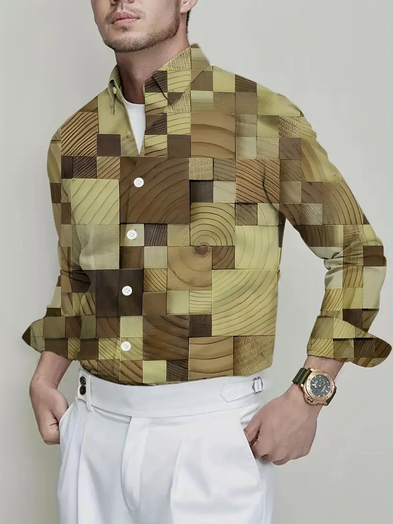 Comercio exterior europeo y americano Amazon 2025 nueva tendencia de la moda casual todo fósforo camisa de manga larga de alta calidad MB12