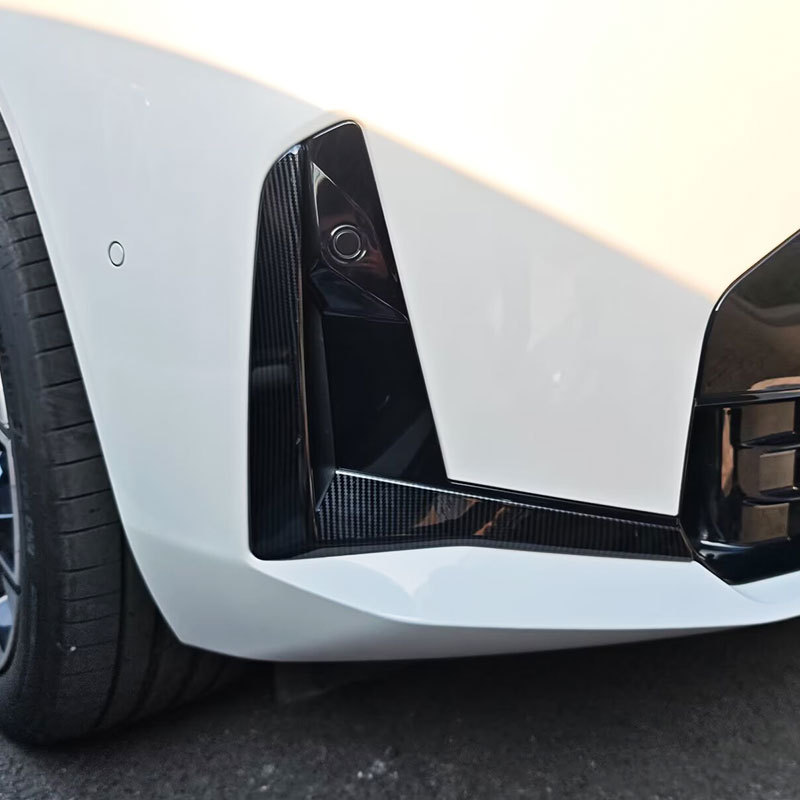Suitable for 25 Bmw X3 Front and Rear Air Knife Trim Strips, Rear Fog Lamp Decorative Frames, Black Warrior Exterior Modification Accessories