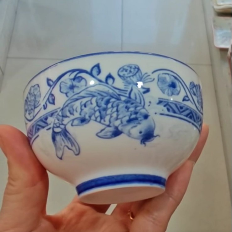 연잎 물고기 3.6inch 그릇, 240개입/박스