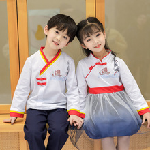 六一兒童節表演服春秋新品一帆風順小學生歌舞比賽套裝幼兒園園服