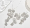 Necklace and earrings * silver