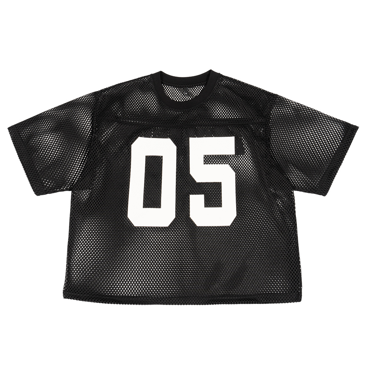 Inventario al por mayor corto y ancho modelo de malla callejera suelta manga corta impresión deportiva casual camiseta de hombre camiseta superior