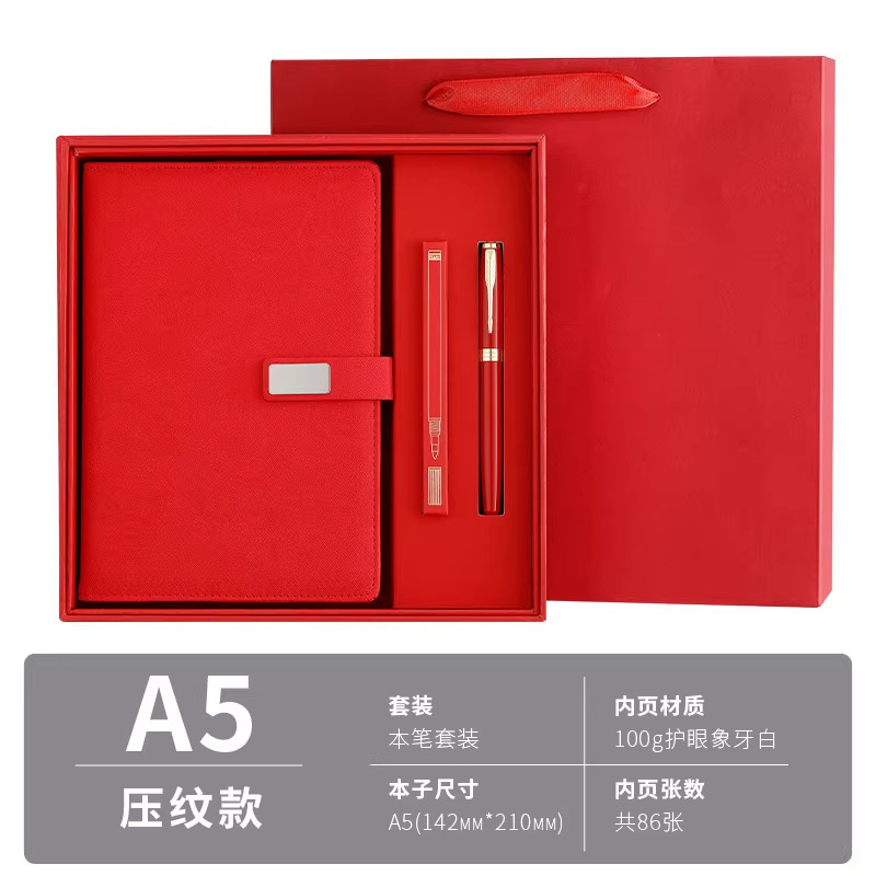 Cuaderno de negocios A5 reuniones de trabajo de escritorio creativo de estudiantes de escritura