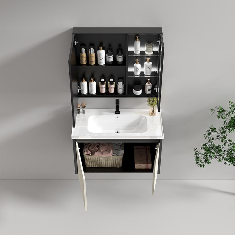 Acero inoxidable panal de panal armario de baño armario de inodoro cerámica una bañera lavabo