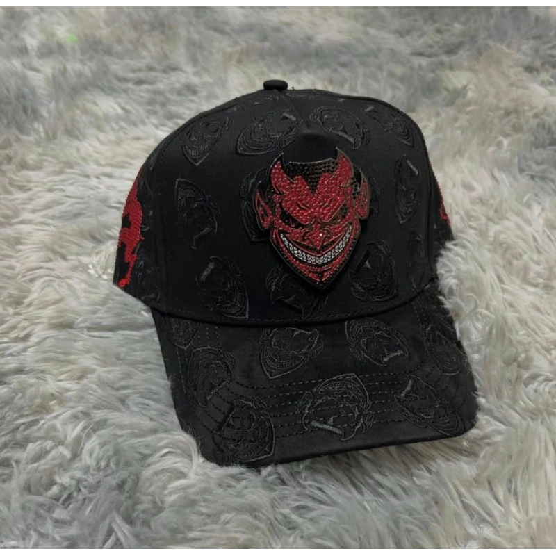 Tendencia transfronteriza hip hop Dandy Dandy sombrero con letras de diamante sombrero de pato doblado a lo largo del sombrero de béisbol image 214