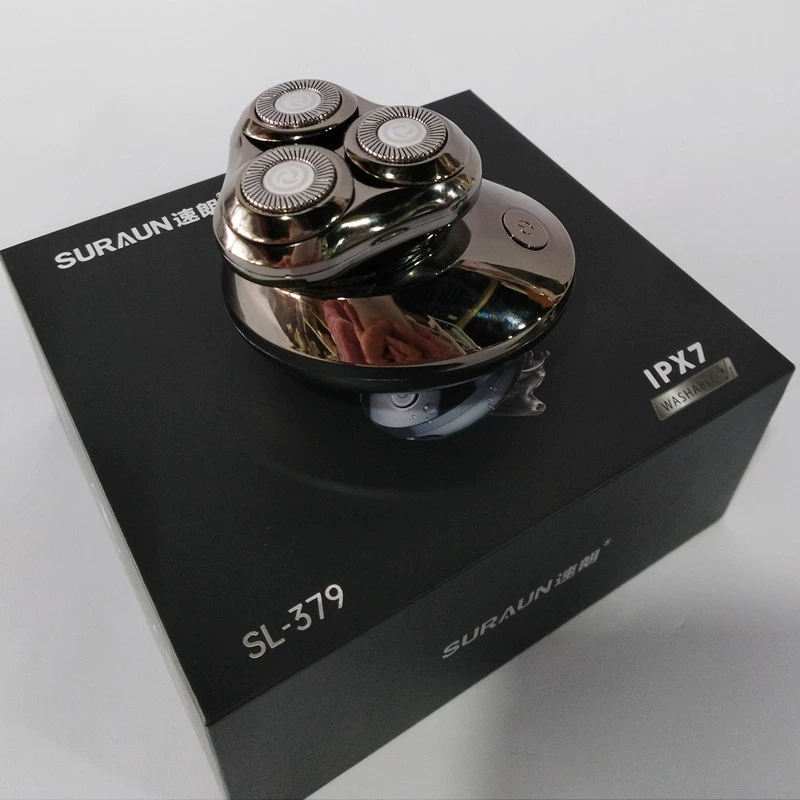 Sulang SL-379 моющаяся электробритва для всего тела, бритва с магнитной головкой, плавающая USB-аккумуляторная бритва для бороды