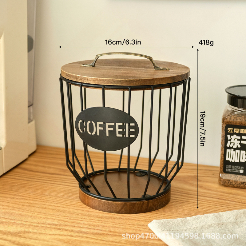 Café nórdico transfronterizo almacenar artefactos de taza de hierro forjado estante de exhibición de bocadillos de dulces tienda de café