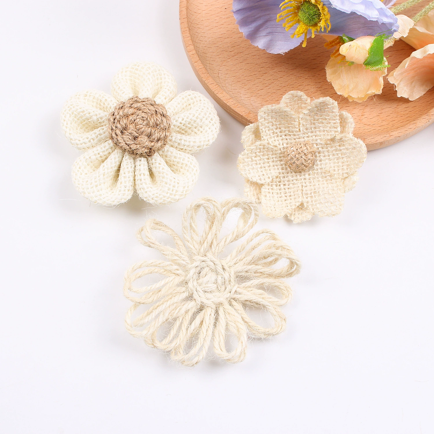 Заводская прямая продажа DIY желтая молочная ткань цветок handmade цветок цветы переработки предметы обувь головной убор цветок майсёня bowl узел декорирования