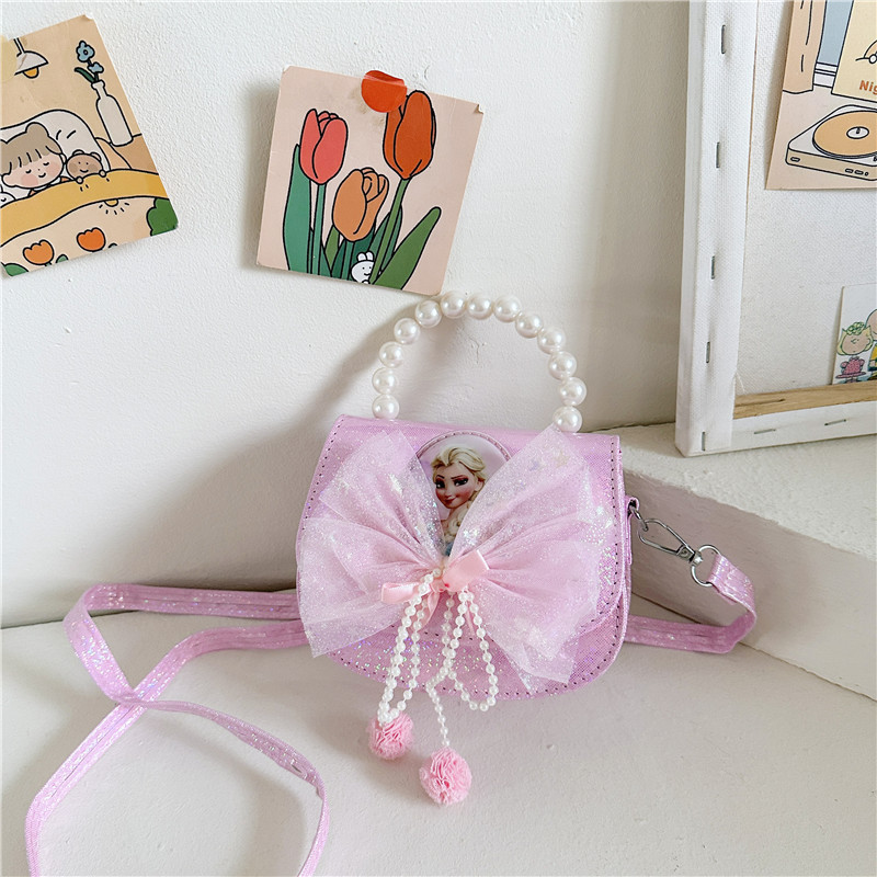 Bolsos infantiles, niñas, bolsos de mano de la princesa Aicha, flash de moda, bolsos de cinturón de cuentas