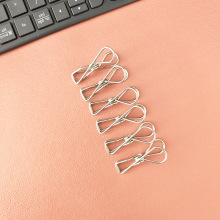 收纳挂钩袜子 地摊网红不锈钢线夹 实心防风晒袜夹 晾衣防风线夹