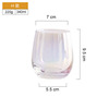 INS Net Red Colorful Cup Grade Egg Cup Gillar Gel Transparent Egg Cup Dessert Cup Sweed Cup