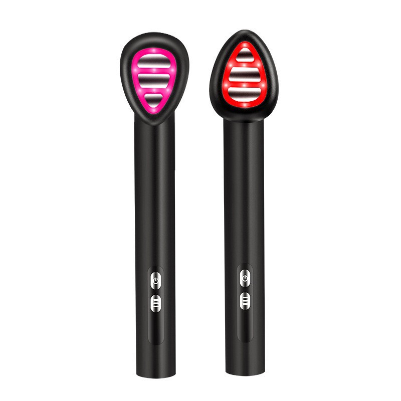 Dispositivo de belleza para ojos de 7 colores, varita mágica de hierro, instrumento de masaje, dispositivo de introducción de temperatura constante, dispositivo de belleza para ojos, herramienta de introducción para levantar y reafirmar