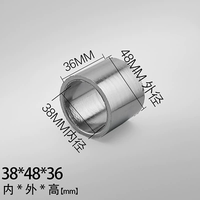 Sealing Gasket Graphite Pad — Motorcycle exhaust pipe - inner-38mmouter-48mmheight-36mm