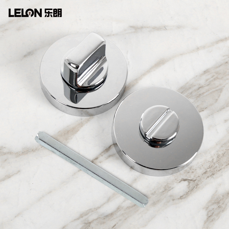 Aleación de zinc redonda cerradura de mano cerradura de mano cerradura de mano cerradura de puerta de hotel accesorios de cerradura de puerta de baño