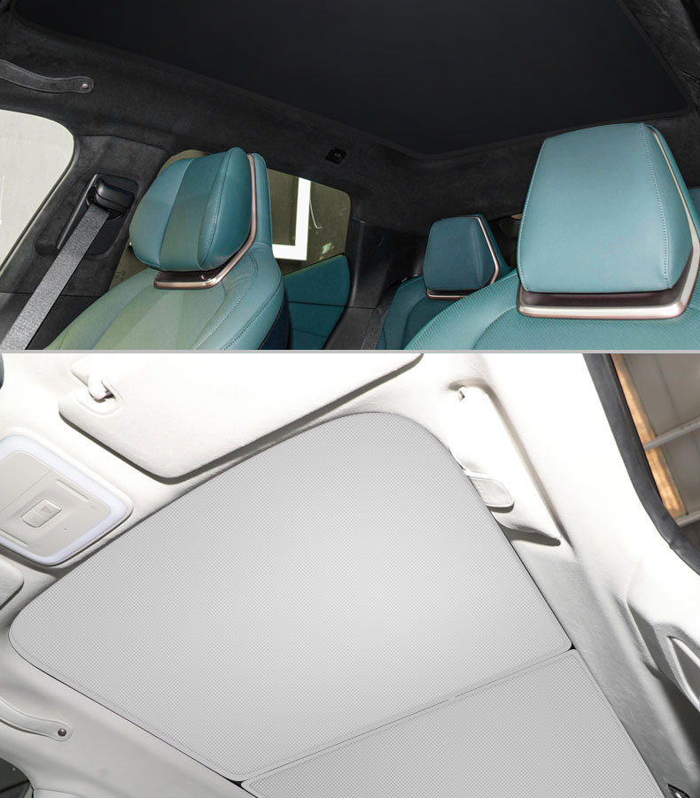 Factory direct supply of Krypton X ice crystal sunshade sunroof sunscreen insulation mesh sunshade auto supplies batch