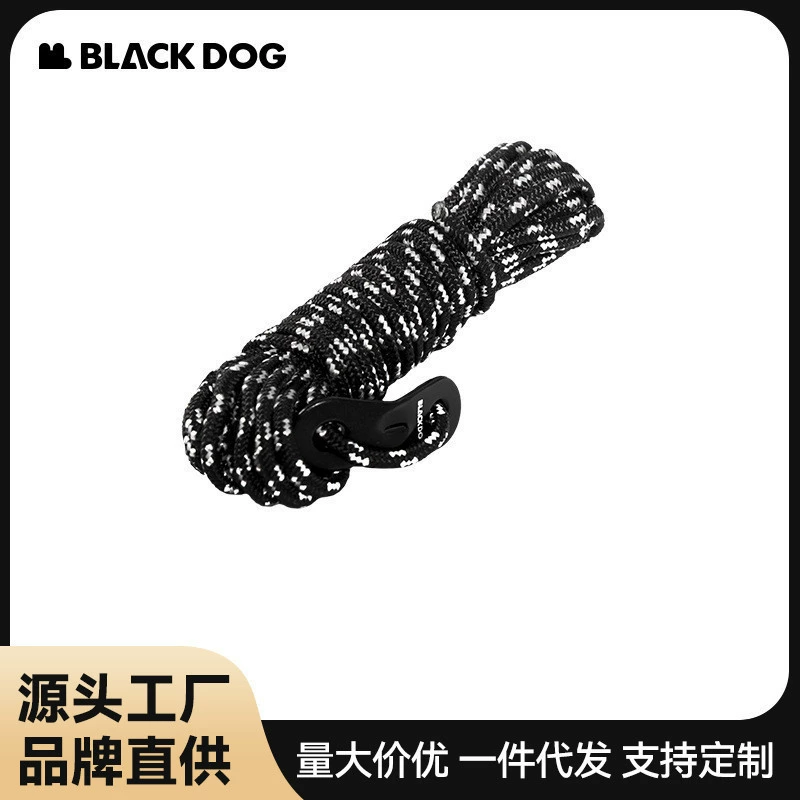 Blackdog черный собачий навес, ветрозащитная веревка, веревка для палатки, аксессуары для палатки