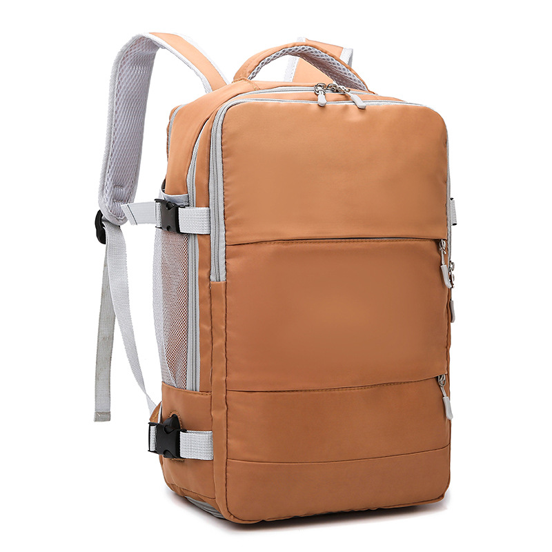 Mochila transfronteriza para niñas, de gran capacidad, multifuncional, con separación de seco y húmedo, para viajes cortos, mochila de maternidad