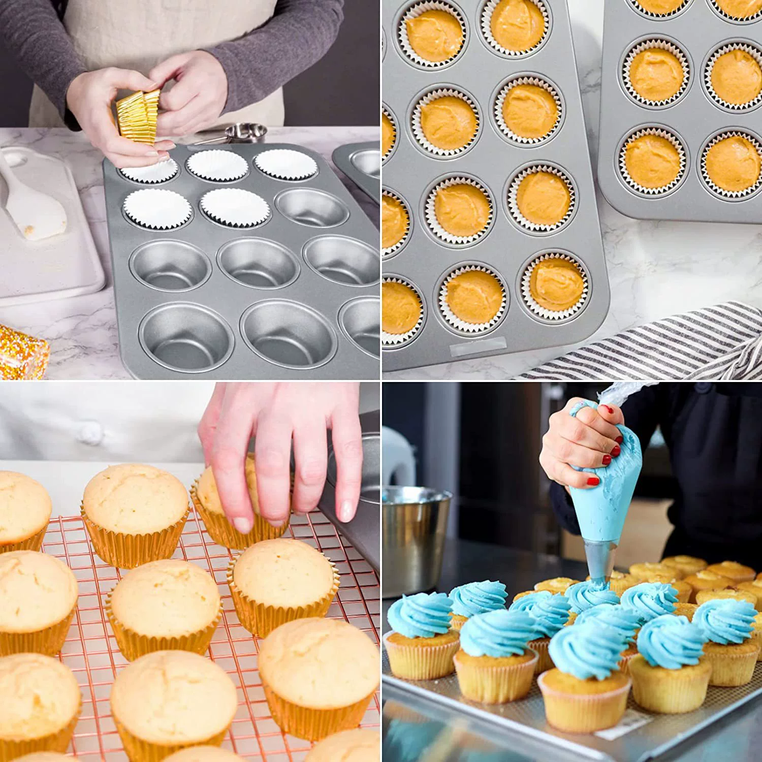 Amazon Best Selling 56 Piece Cake Baking Supplies Set Cake Decorating Mouth Decoration Bag Baking Tools