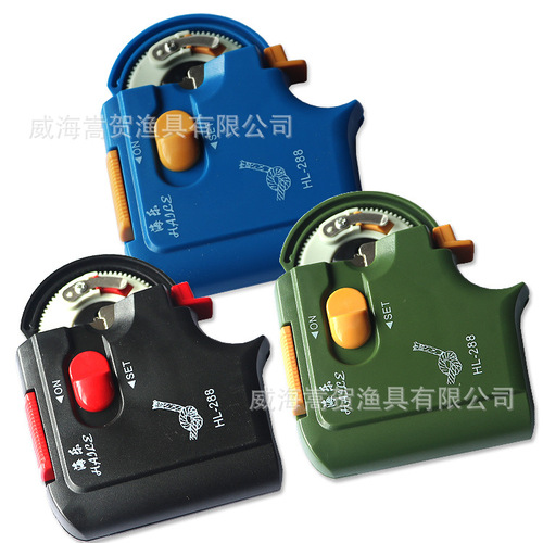 Electric hook tying device, fully automatic fast fishing hook tying device, sub-line knotting device, electric knotting device, fishing gear