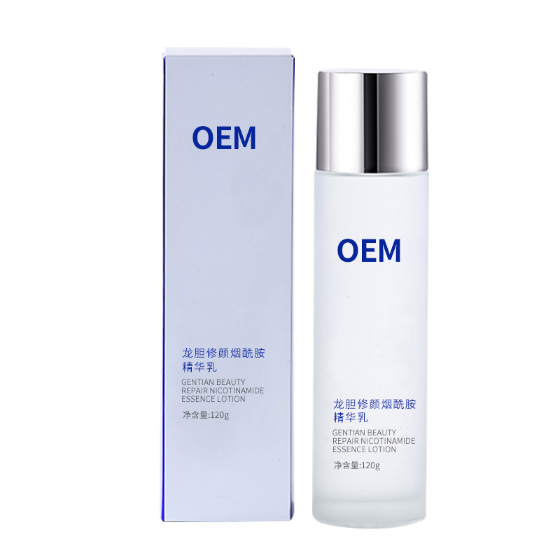 Personalización Gentian Rejuvenecimiento Facial Esencia de la Emulsión Etiquetado Nicotinamida Anti-arrugas Liquide Essence Firming Liners de la Facultad de Cuidado de la piel