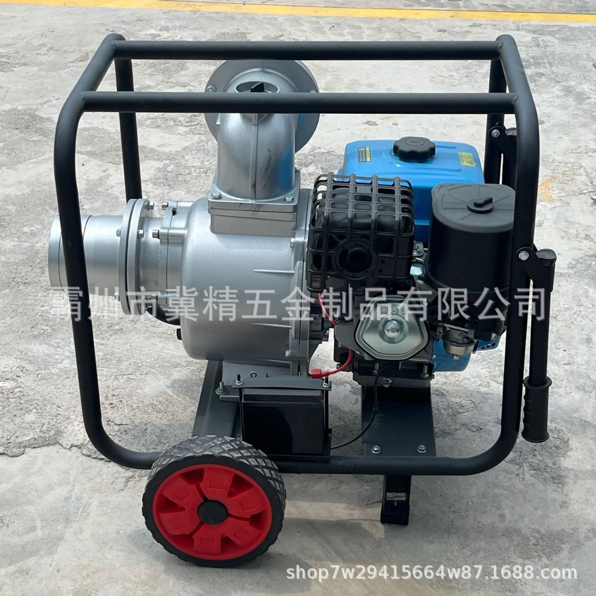 3寸4寸防汛救灾汽油抽水泵 大流量汽柴油机水泵 森林灭火高扬程泵