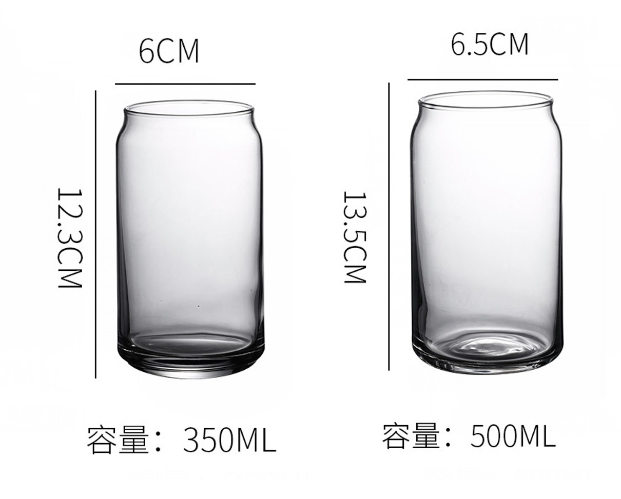 Buy quality Glass Frosted Coating Cup Transparent Material Glass Coke