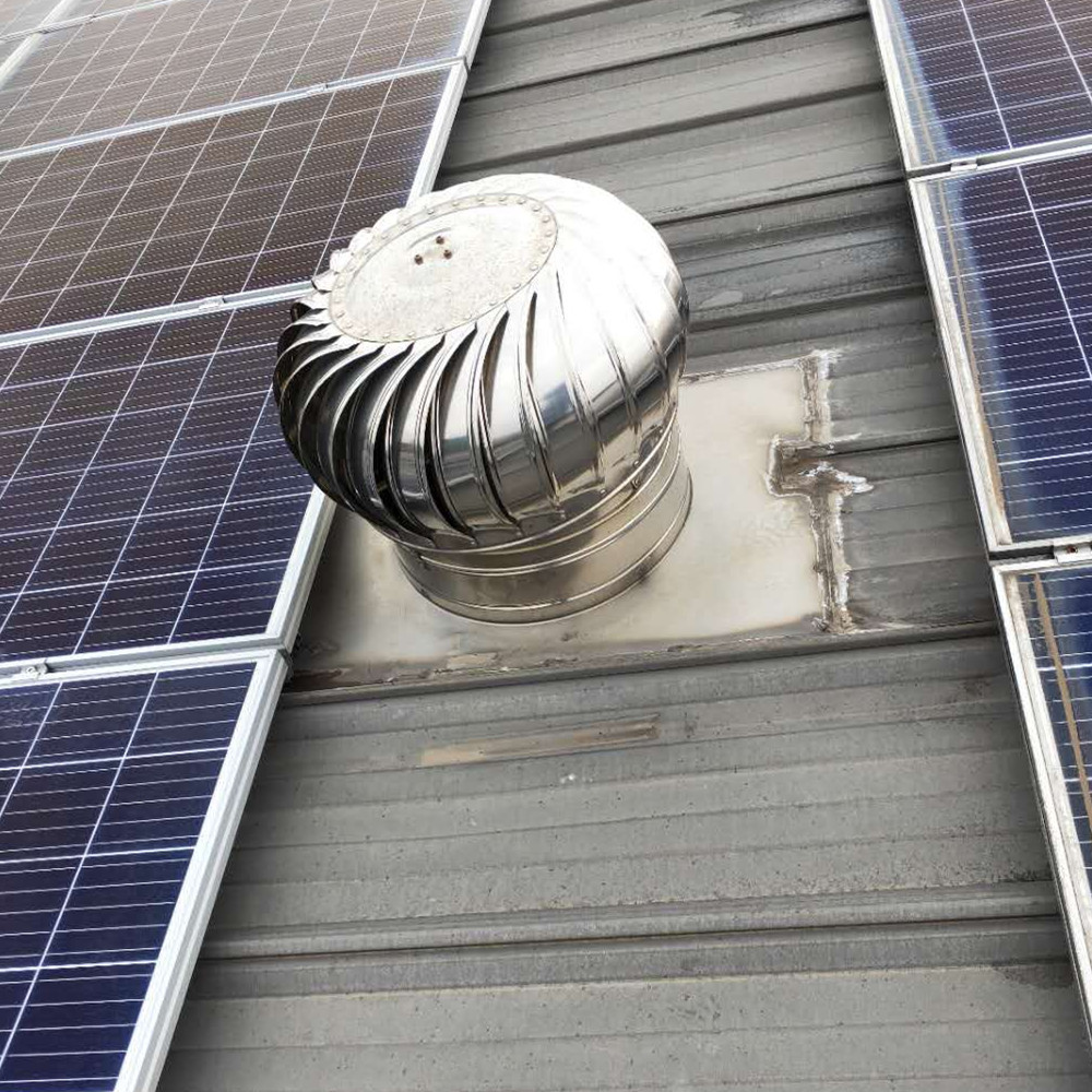 厂家直销安装浙江屋顶风机厂房车间养殖住宅屋顶无动力通风帽风球