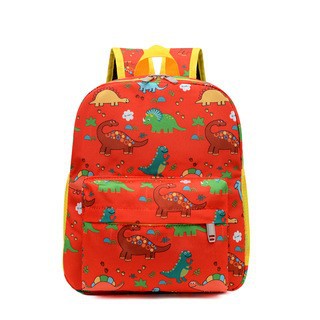 Nuevos niños mochila de dibujos animados dinosaurio kindergarten estudiante mochila Linda moda de gran capacidad de comercio exterior mochila