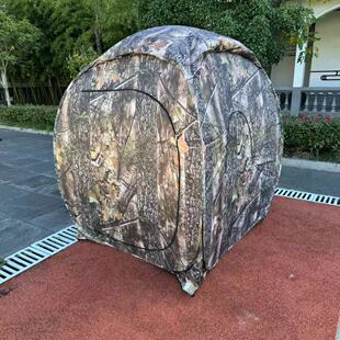 Factory direct outdoor supplies quick opening hunting tent camping tent photography tent camouflage mesh window