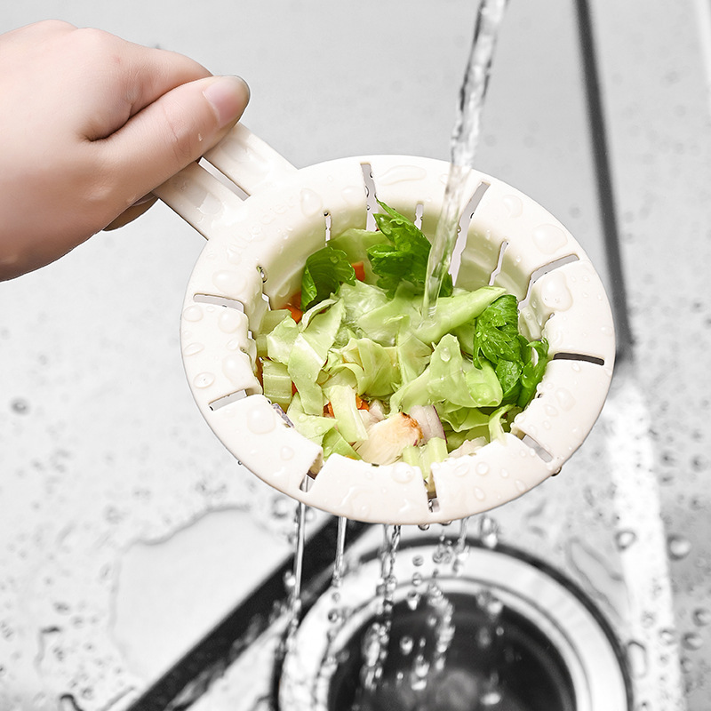 廚房瀝水籃家用廚房洗菜池垃圾過濾網乾濕分離洗菜防堵地漏過濾籃