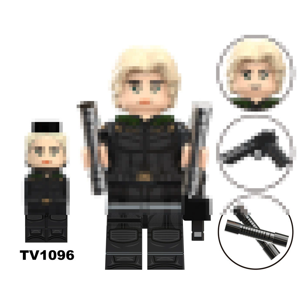 Товарная иностранная торговля TV6212 ТВ серия конструкторы игрушки и сумки с фигурками