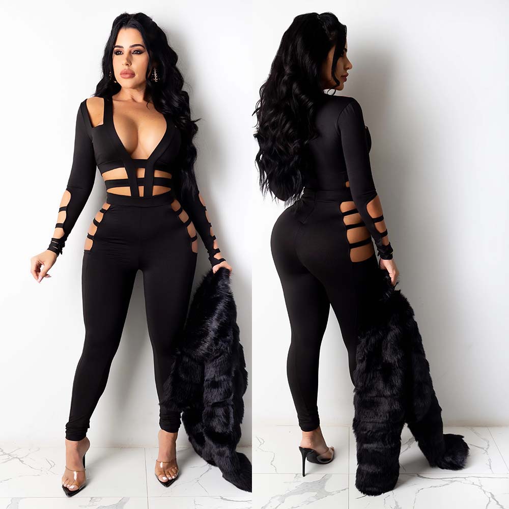 sexy waistless jumpsuit Nihaostyles wholesale clothing vendor NSTYF72907