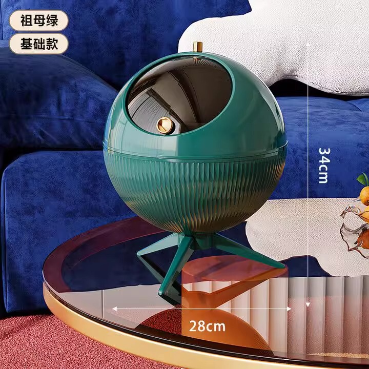 腰をかがめないゴミ箱、リビングルーム、高級ホーム、ベッドルーム、キッチン、モバイル収納バケツ、大容量収納ラック、ゴミラック|undefined