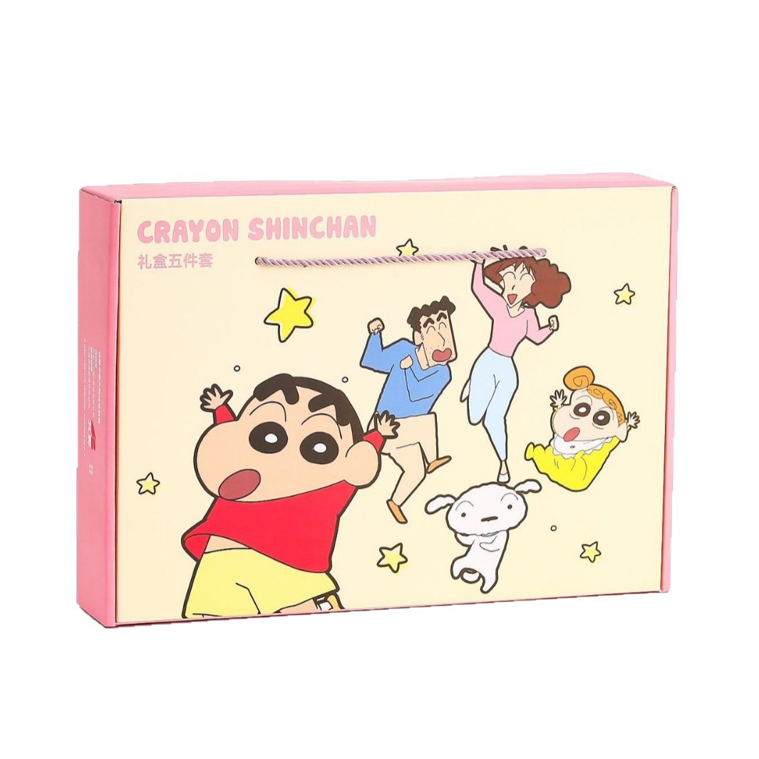 Crayon Shin-chan tazón de arroz de cerámica lindo juego de platos para el hogar vajilla regalo para niños para una persona