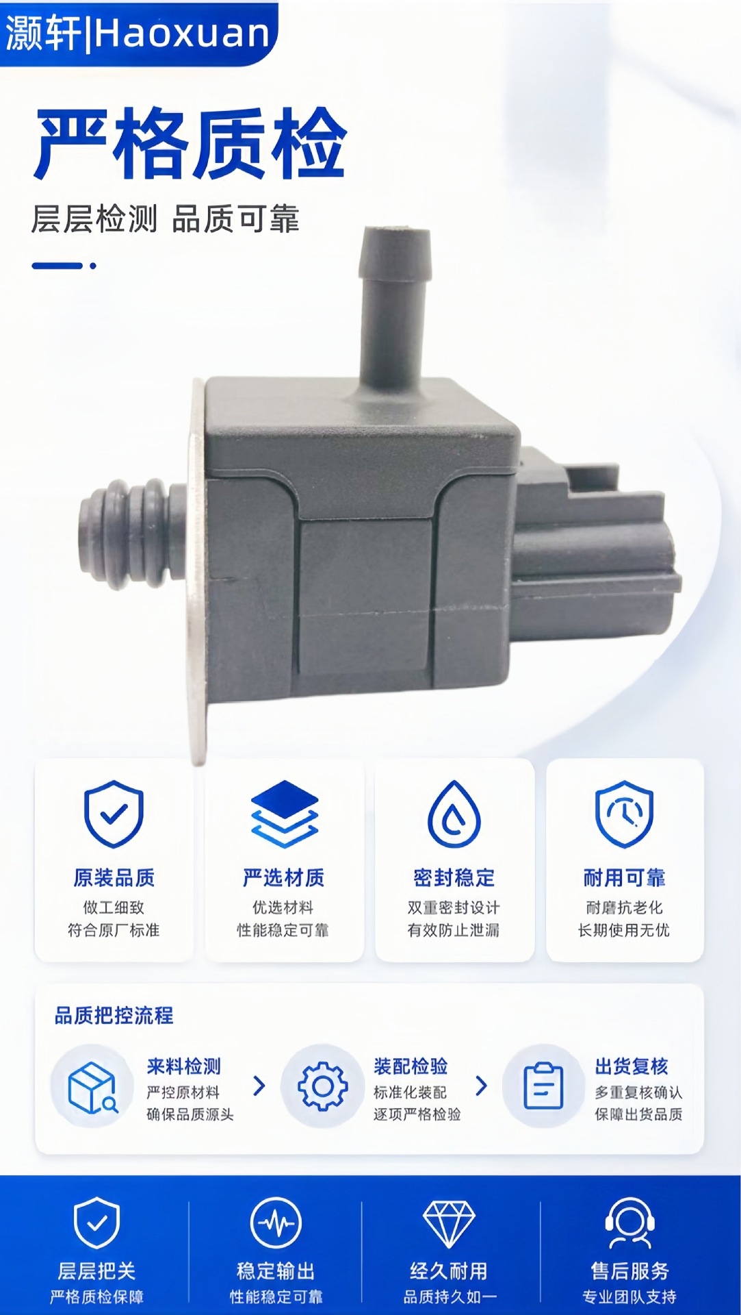 Suitable for Ford Mustang Car Parts Fuel Pressure Sensor 3R3Z-9F972-Aa 4458309 Wholesale