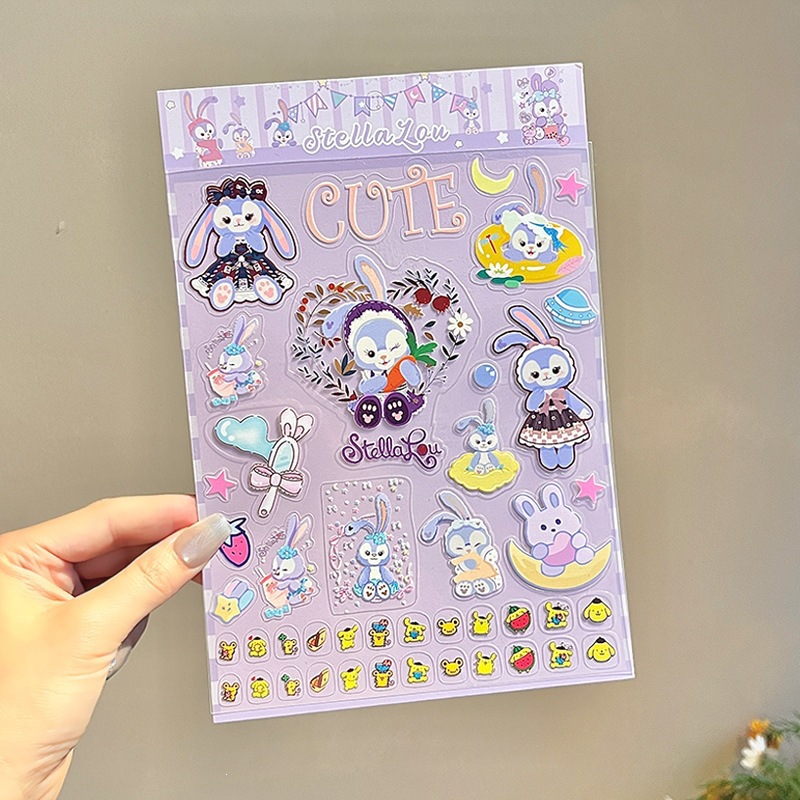 Niños parches de uñas super lindas chicas lindas usan pegatinas de dibujos animados de uñas seguras desmontables parches de uñas al por mayor image 167