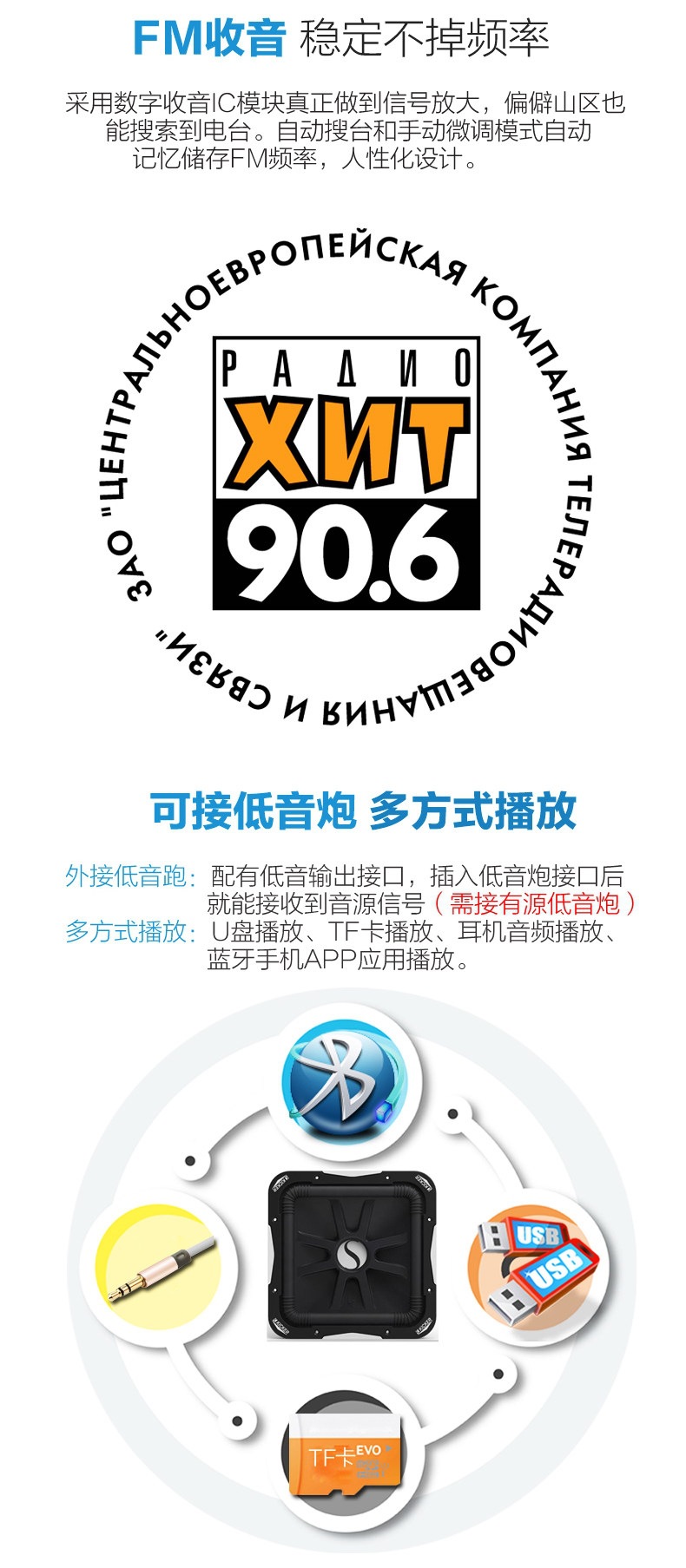 Car Radio Universal 12V/24V Audio System Bluetooth Mp3 Player Wuling Truck Car Cd Card Player