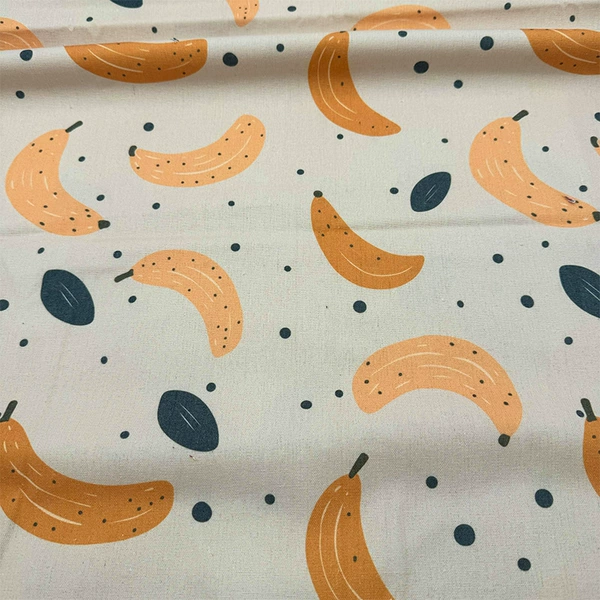 Banana dots (encrypted base fabric)