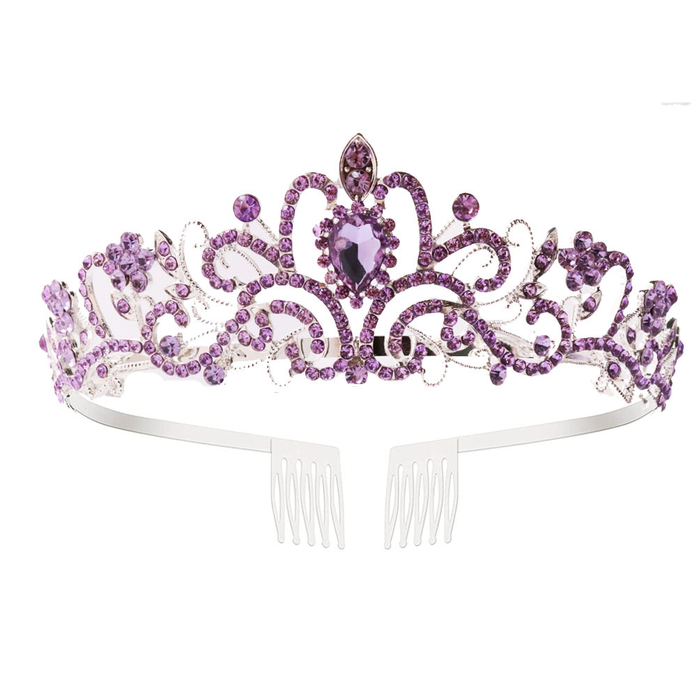 Fashion Crown Alloy Rhinestones Crown 1 Piece display picture 10