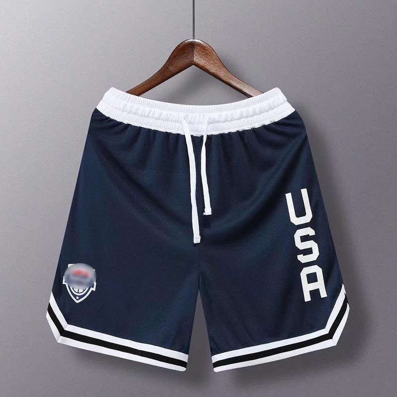 Basketball sports shorts, summer American basketball shorts, USA team, knee-length, for training and running, quick-drying, wholesale