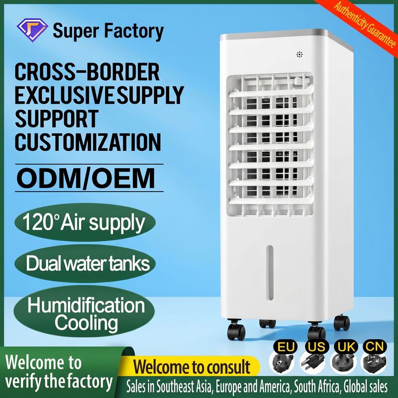 Cross-Border Air Conditioning Fan, Mobile Small Cooling Fan, Floor-Standing Air Conditioning Fan, Home Office Air Cooler, Electric Fan Cross-Border Air Conditioning Fan, Mobile Small Cooling Fan, Floor-Standing Air Conditioning Fan, Home Office Air Cooler, Electric Fan