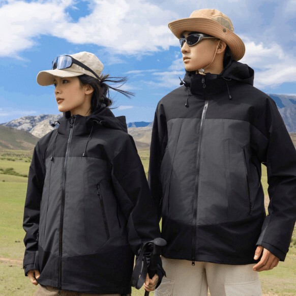 Outdoor Removable Graphene Three-in-One Charge Clothes Customized Work Clothes Warm Windproof Waterproof Tooling Jacket Outdoor Removable Graphene Three-in-One Charge Clothes Customized Work Clothes Warm Windproof Waterproof Tooling Jacket