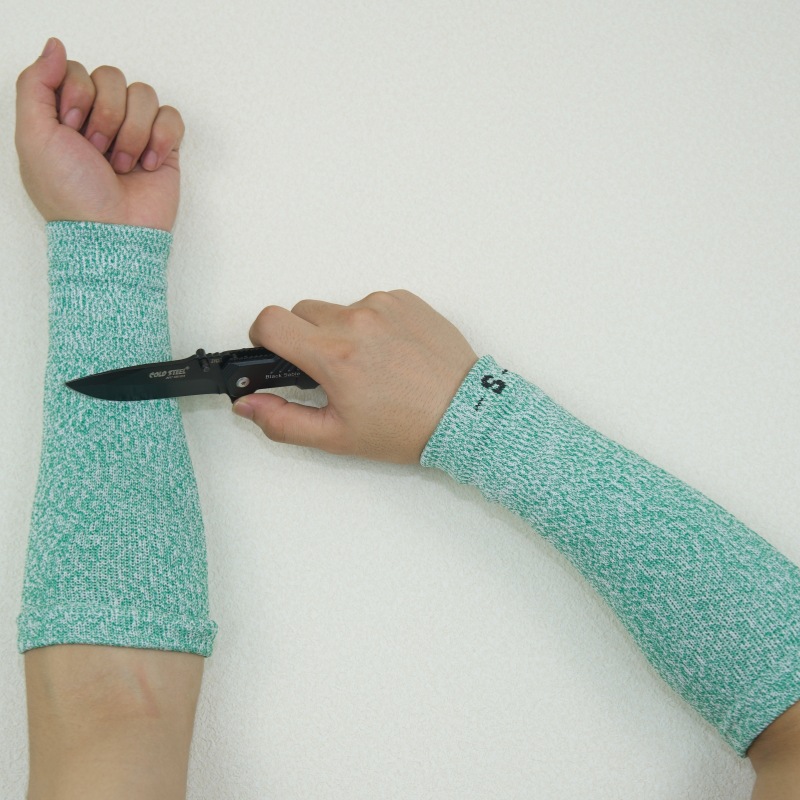 녹색 S 코드 안티 커팅 가드 암 길이 24cm