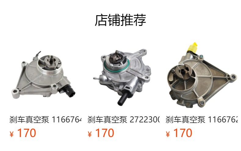 Brake Vacuum Pump
