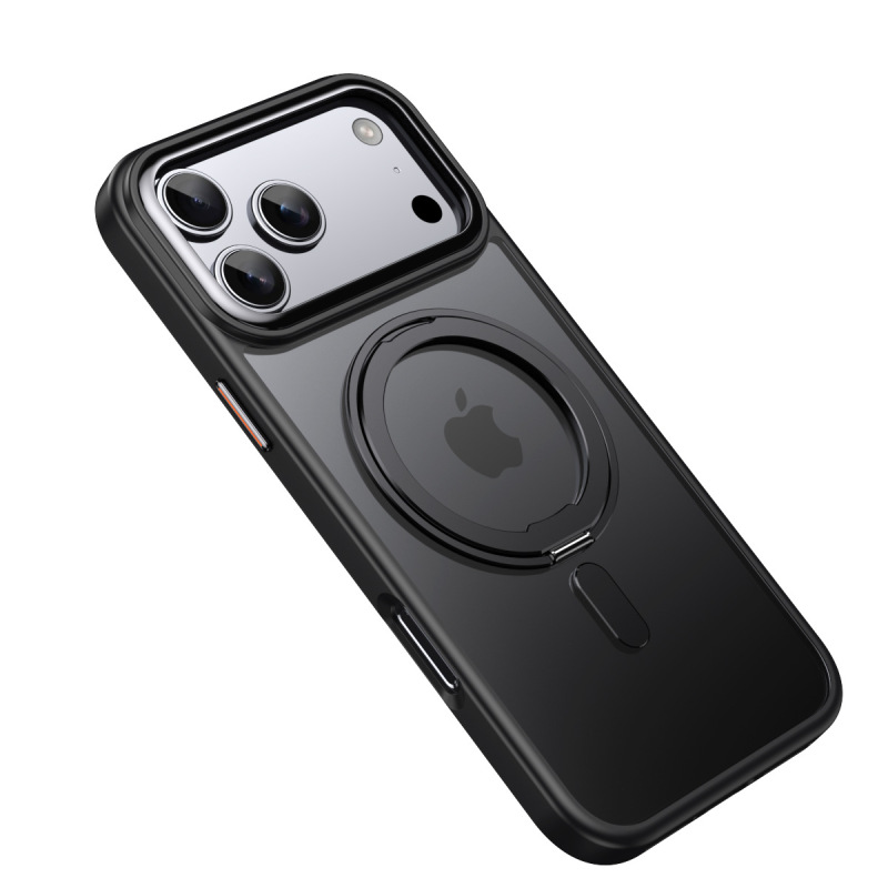 跨境适用iPhone17Promax手机壳360旋转支架壳苹果16/14磁吸无线充|undefined