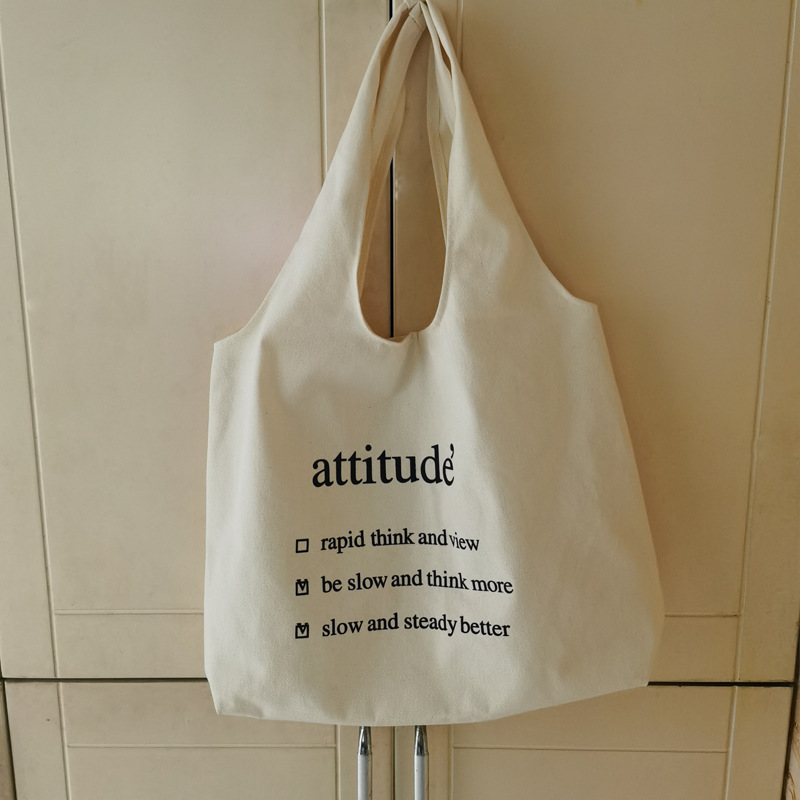 帆布包女单肩包韩版ulzzang原宿软妹日系文艺大购物袋学生ins布袋