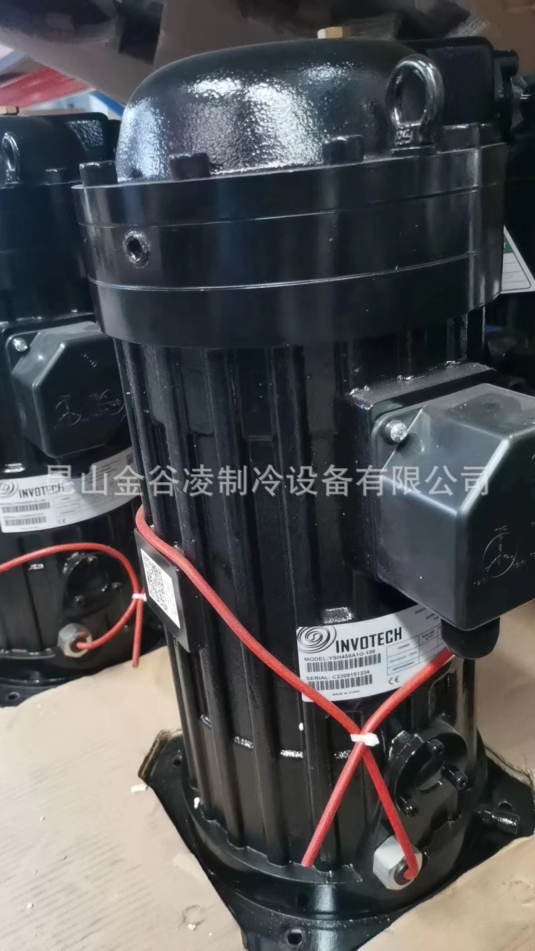 YSF75E1G-V100 R404A 9匹英华特半封闭压缩机 全新原装