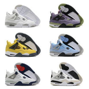 Putian Shoe Factory a.j4 Hot Lava Electric Mother Huang Da Paris Cement White Black Cat Oreo Women's Basketball Shoes